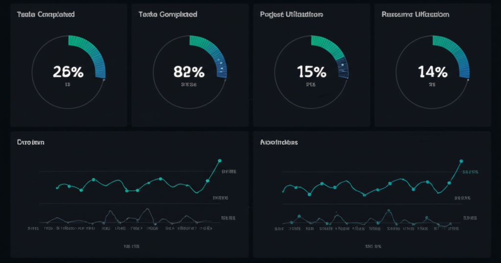 リアルタイム進捗管理